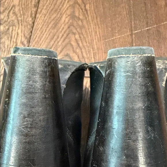 Thursday Everyday Leather Heel Black Boots, Size 9 - Picture 6 of 8